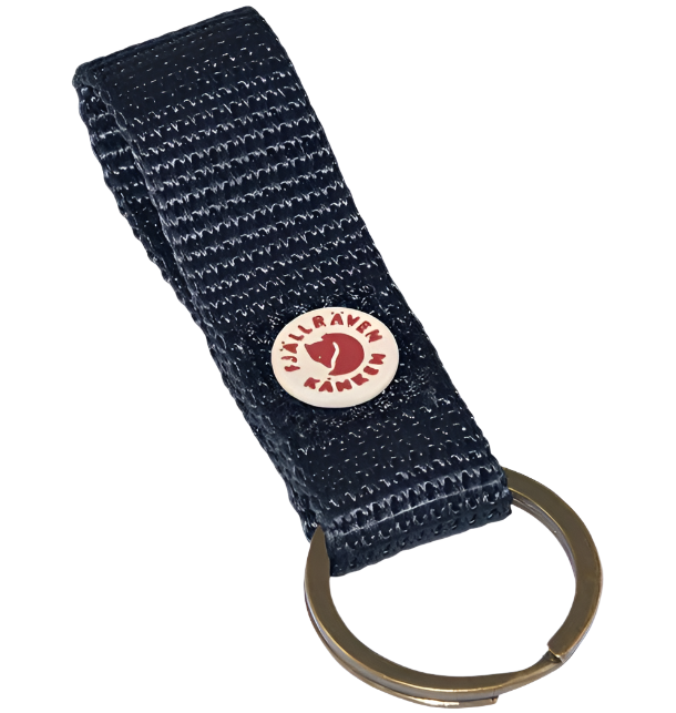 Fjallraven Kanken Key Ring - Navy - Stencil
