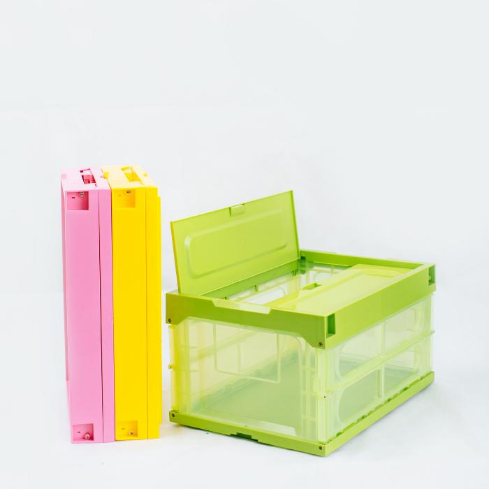 Packman Pack Foldable Storage Box - Lime Green