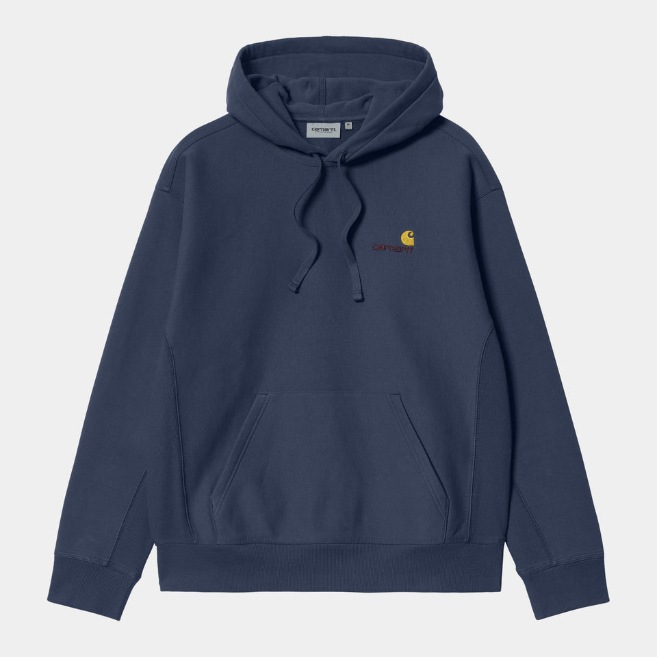 Carhartt Hooded American Script Sweatshirt - Enzian
