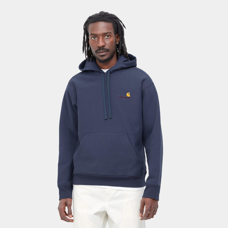 Carhartt Hooded American Script Sweatshirt - Enzian