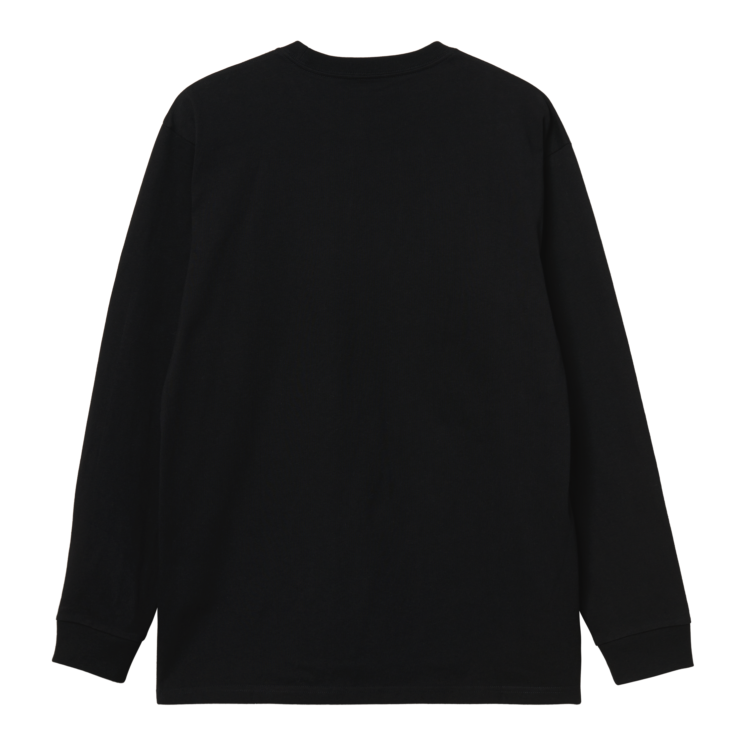 Carhartt L/S Chase T-Shirt - Black / Gold - Stencil