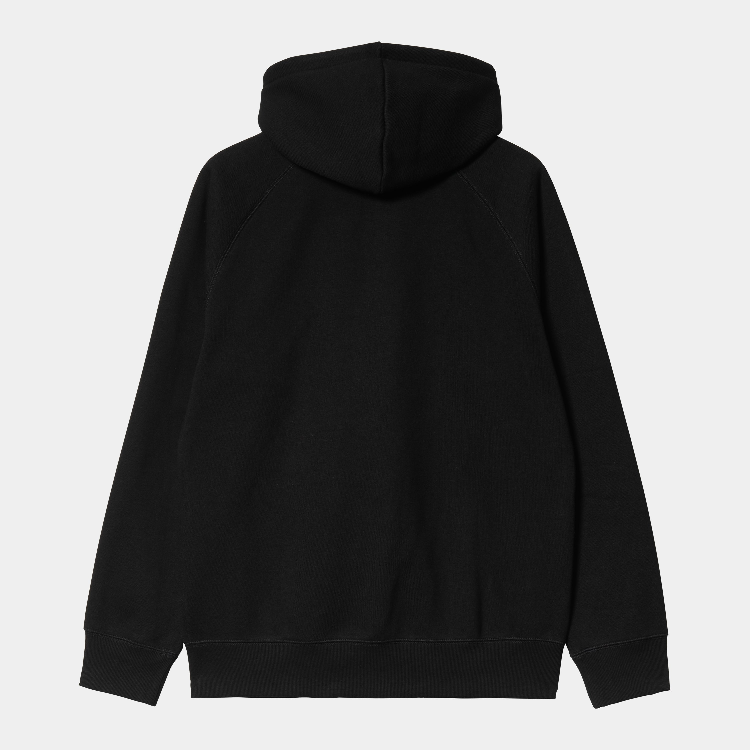 Carhartt Hooded Chase Jacket Black/Gold - Stencil