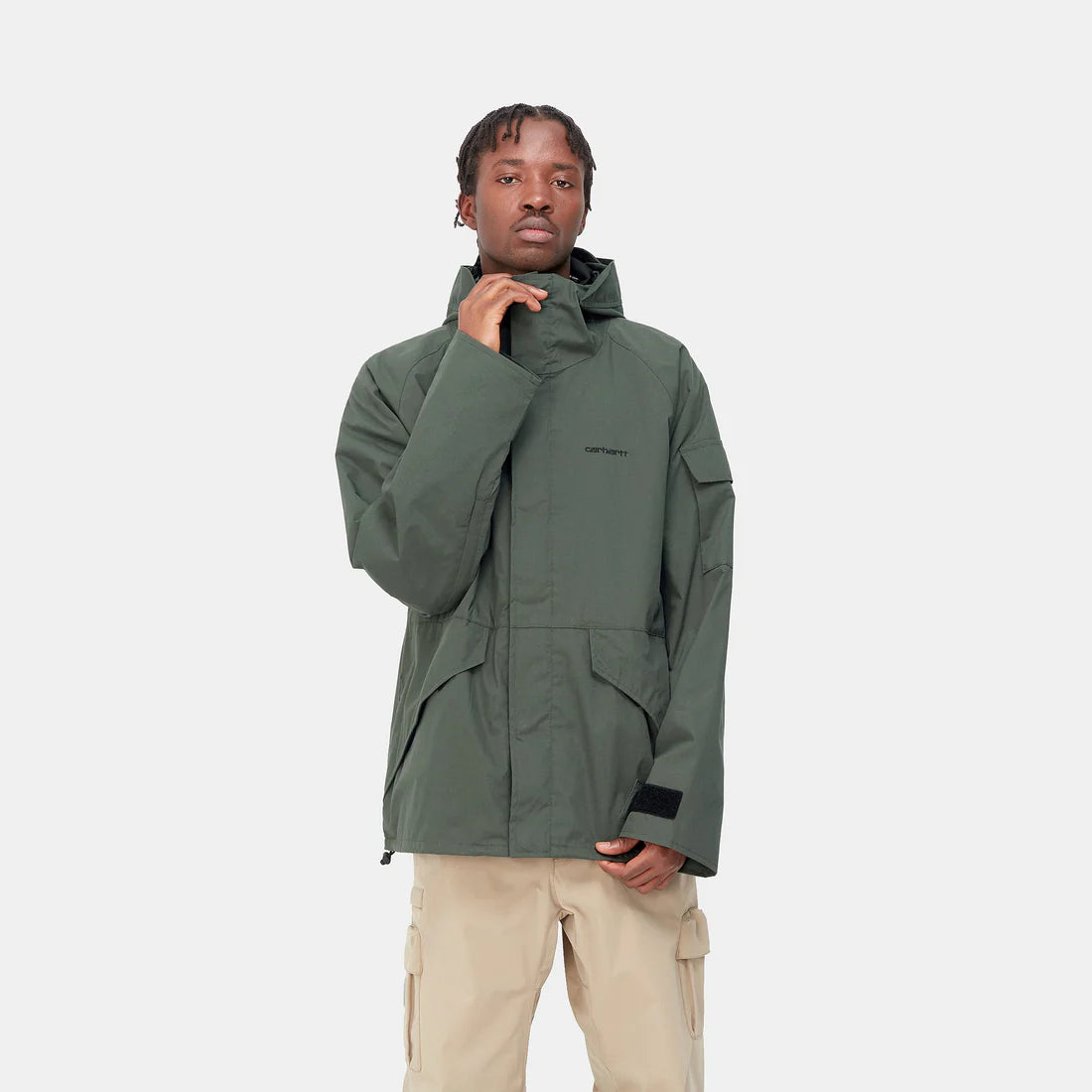 Carhartt Prospector Jacket - Jura / Black - Stencil