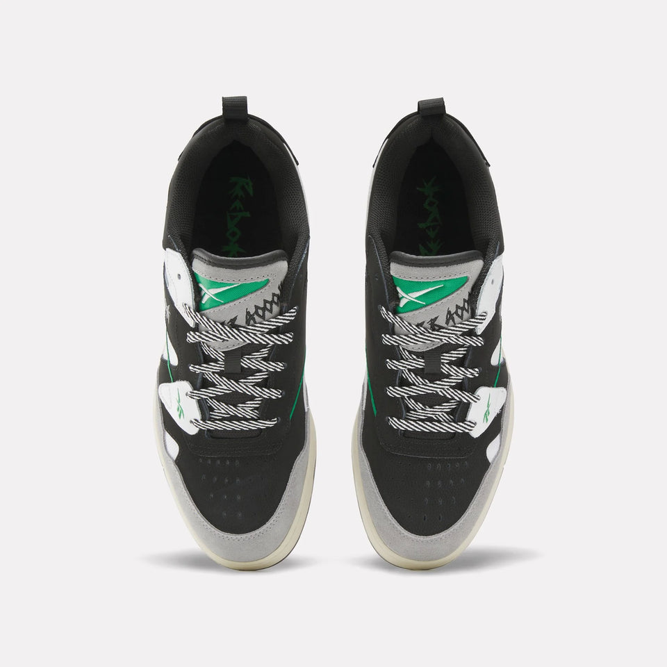 Reebok BB 4000 II 96 Black/White/Green