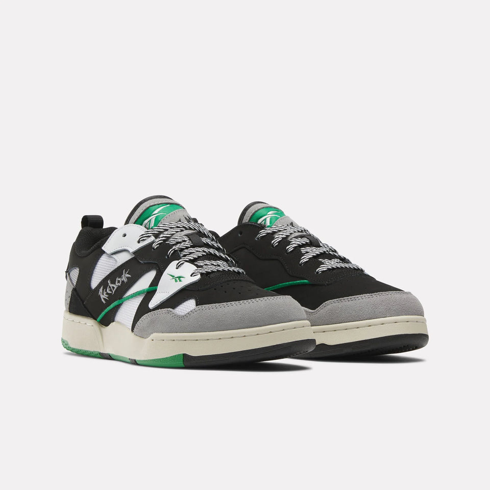 Reebok BB 4000 II 96 Black/White/Green