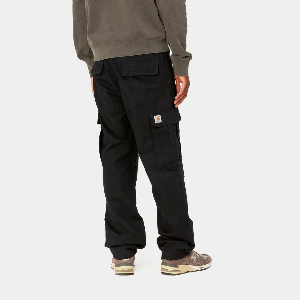 Carhartt Regular Cargo Pant - Black Rinsed