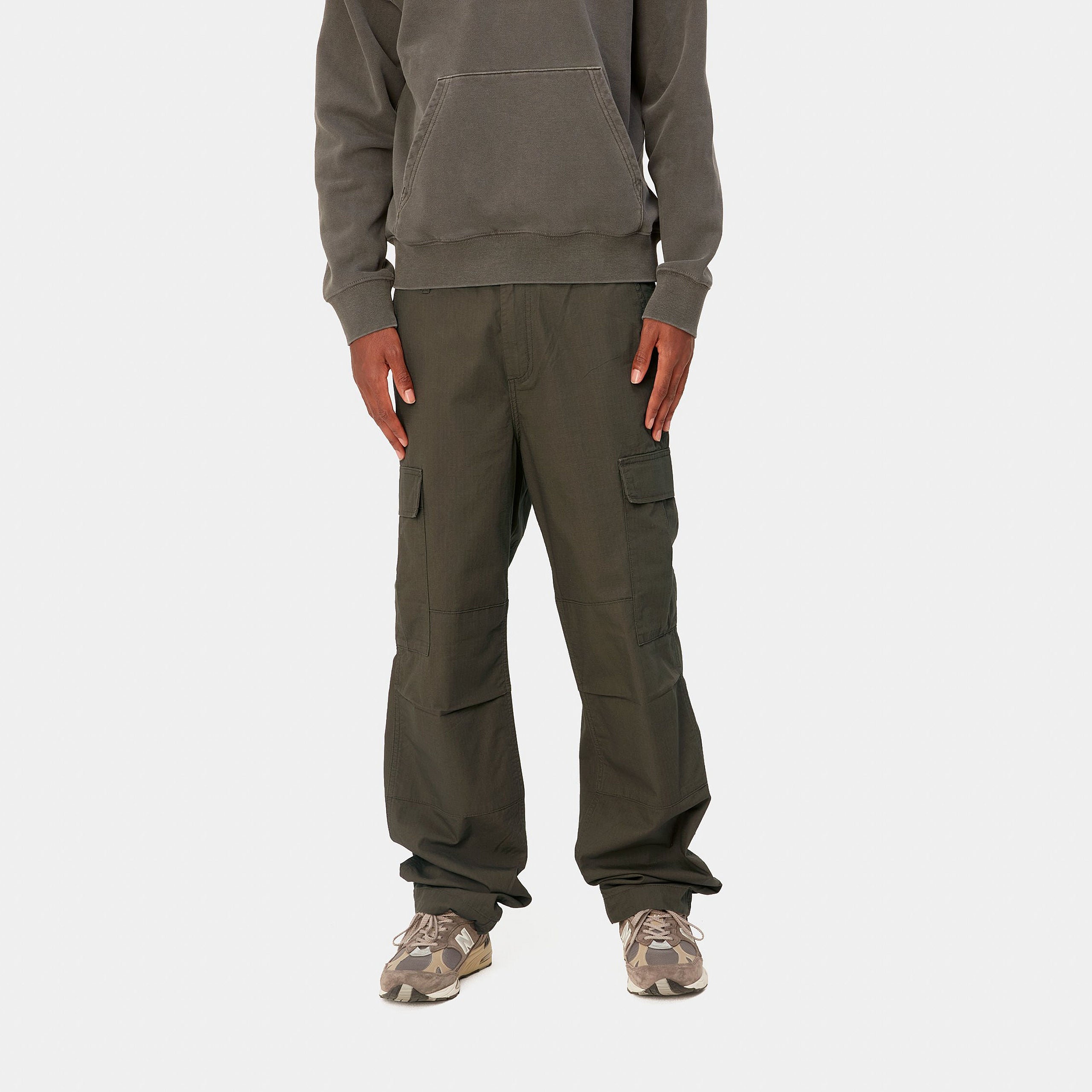 Carhartt Regular Cargo Pants - Cypress Rinsed (Columbia Ripstop)
