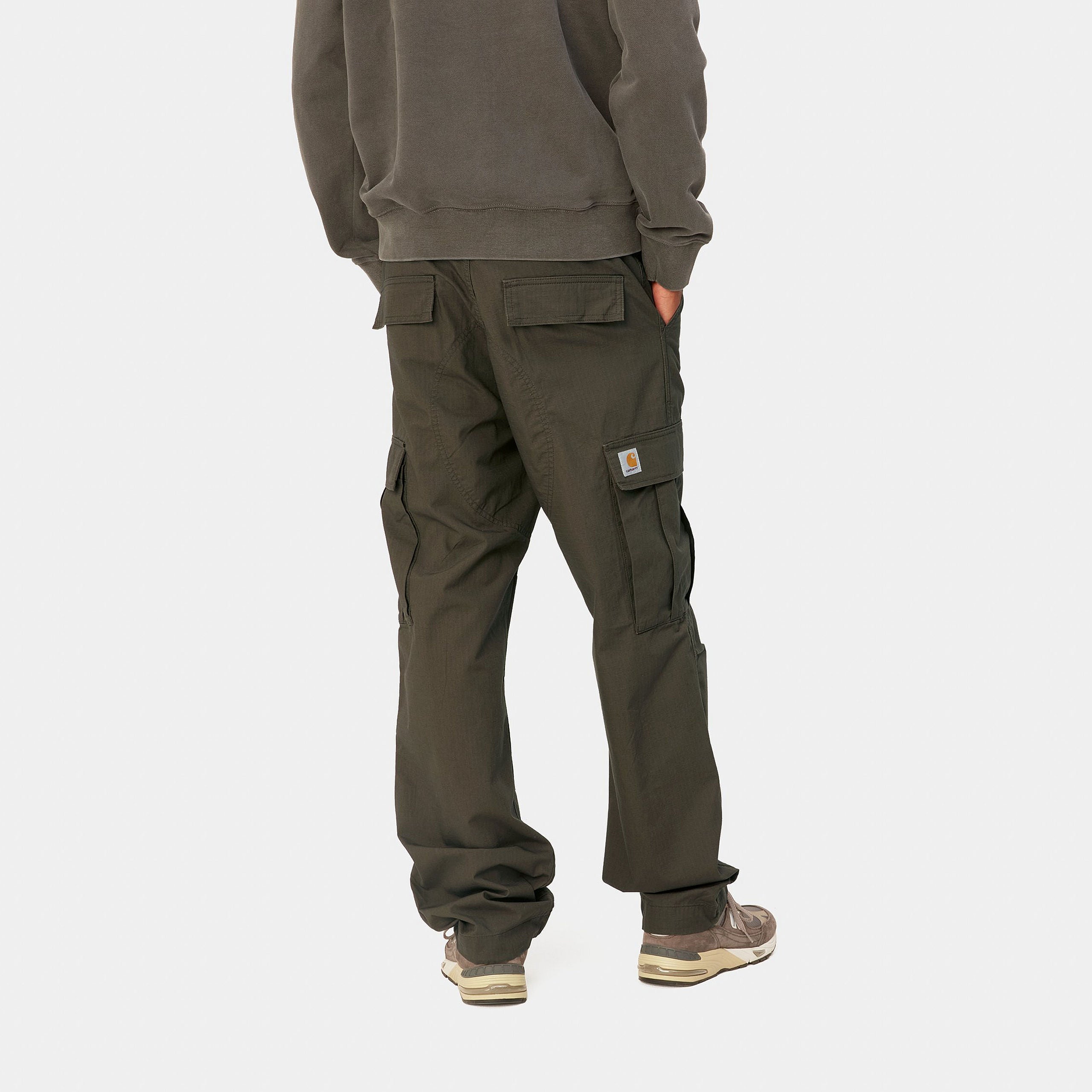 Carhartt Regular Cargo Pants - Cypress Rinsed (Columbia Ripstop)