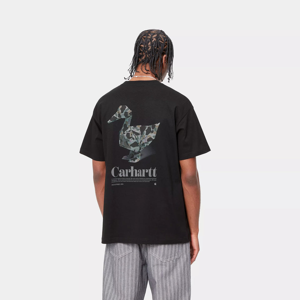 Carhartt S/S Fold Duck T-Shirt - Black