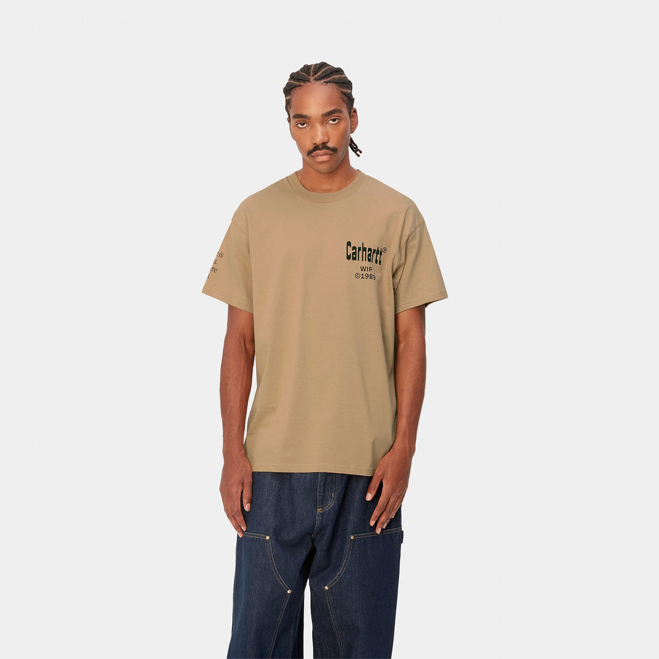Carhartt S/S Home T-Shirt - Dusty Hamilton Brown / Dollar Green