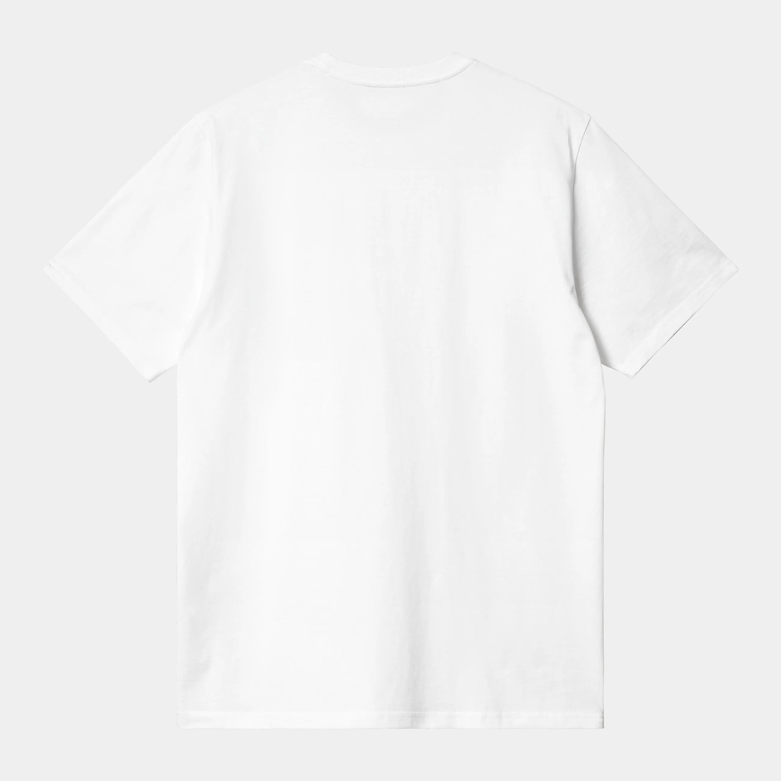 Carhartt S/S Madison T-Shirt - White/Black - Stencil