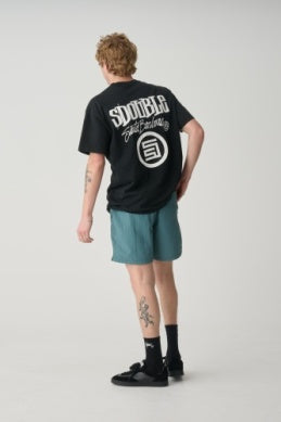 S-Double Combo Platter Tee - Black