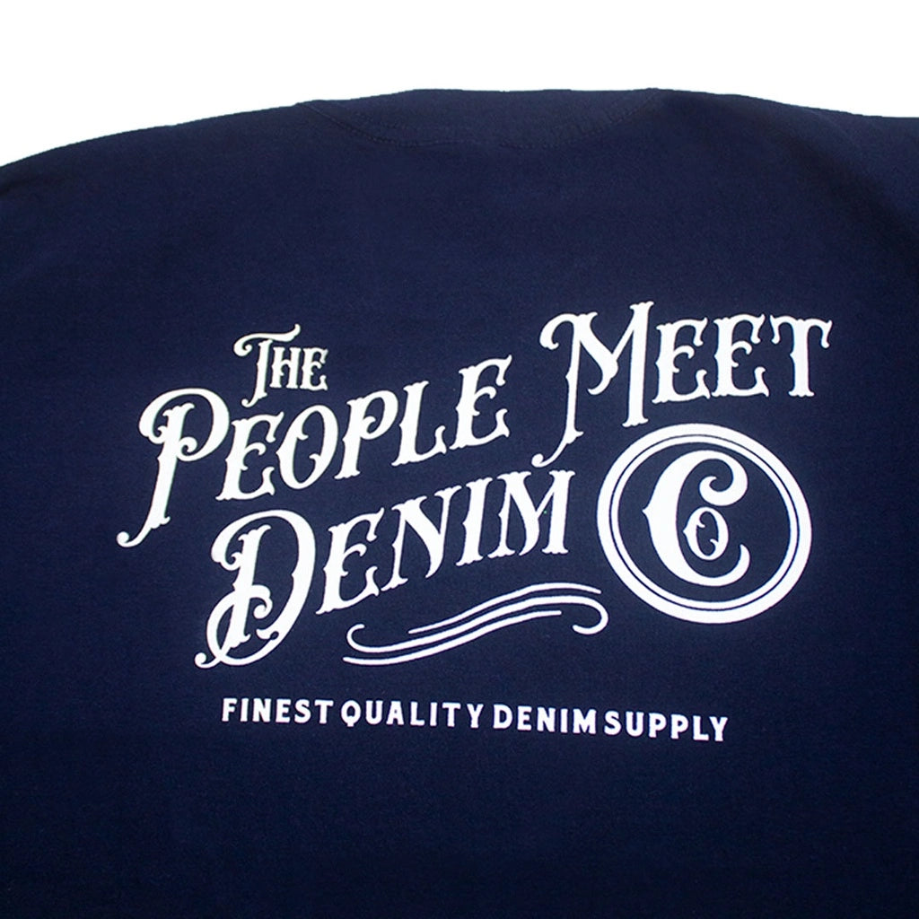 PMD & Co Kaos CLASSIC Tee Navy - Stencil