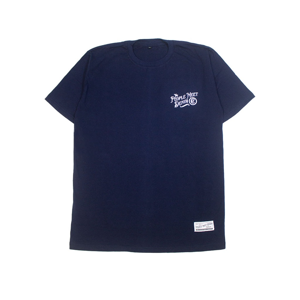 PMD & Co Kaos CLASSIC Tee Navy - Stencil