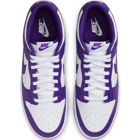 Nike Dunk Low Retro White/Court Purple - Stencil