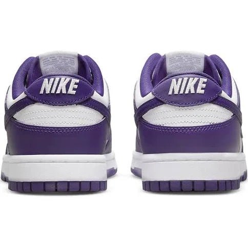 Nike Dunk Low Retro White/Court Purple - Stencil