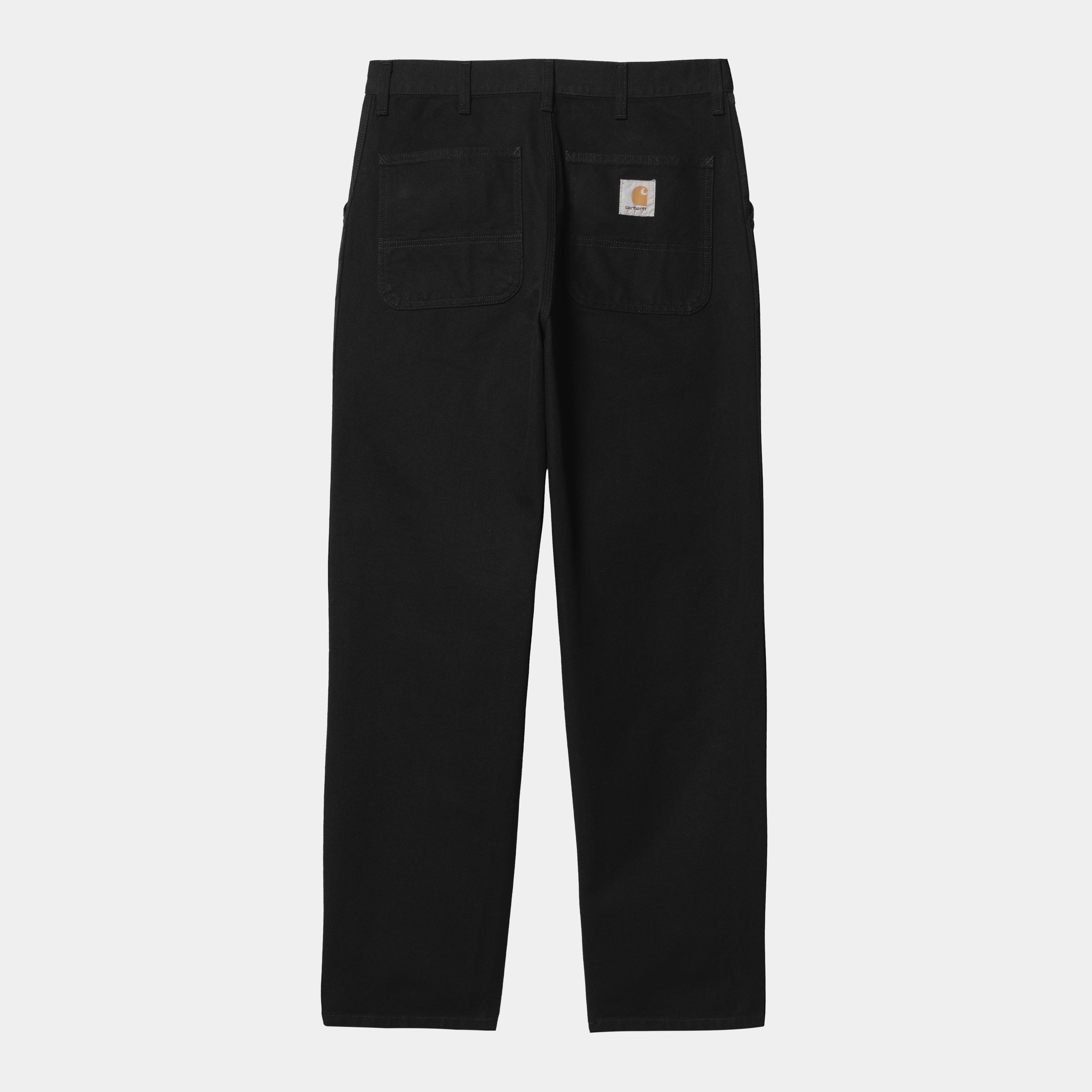 Carhartt Simple Pants - Black Rinsed (12.oz) - Stencil