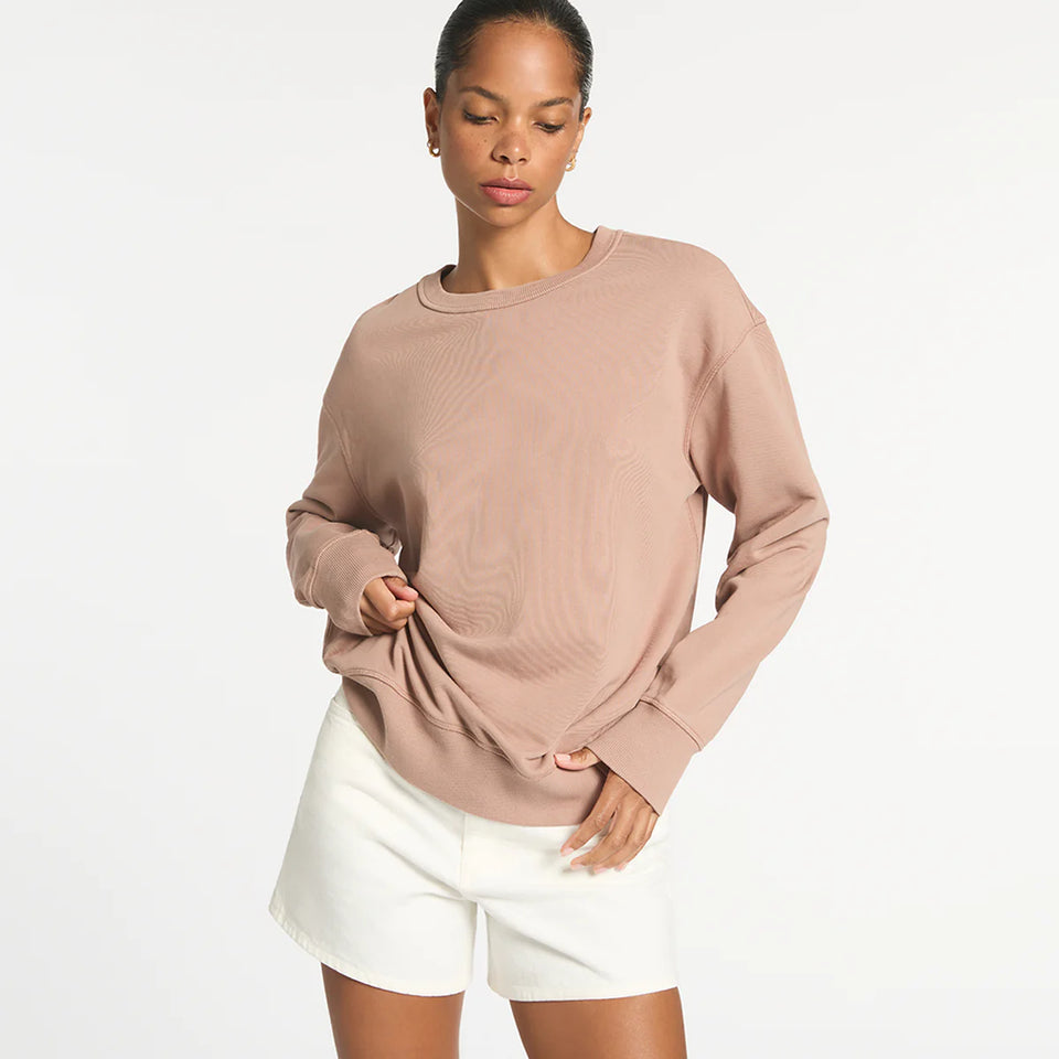 Status Anxiety Could Be Nice Classic Crew - Dusty Rose