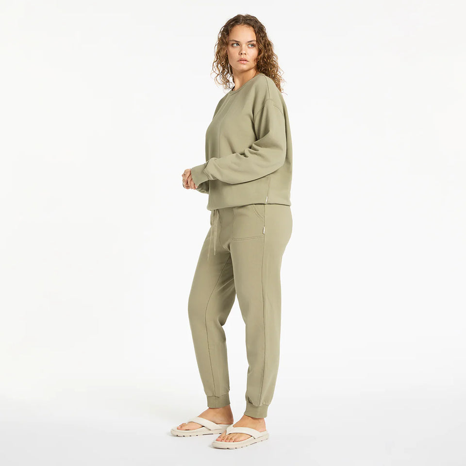 Status Anxiety Could Be Nice Classic Crew - Washed Sage