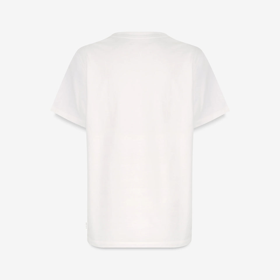 Status Anxiety Feels Right Logo - Women's Tee / Off White