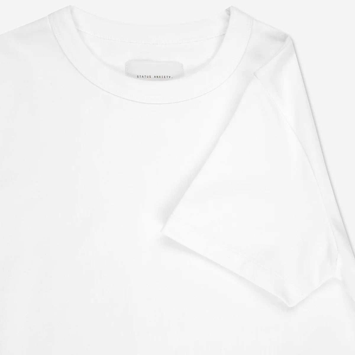 Status Anxiety Feels Right Tee Off White - Stencil