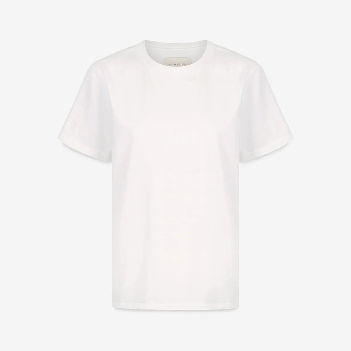 Status Anxiety Feels Right Tee Off White - Stencil