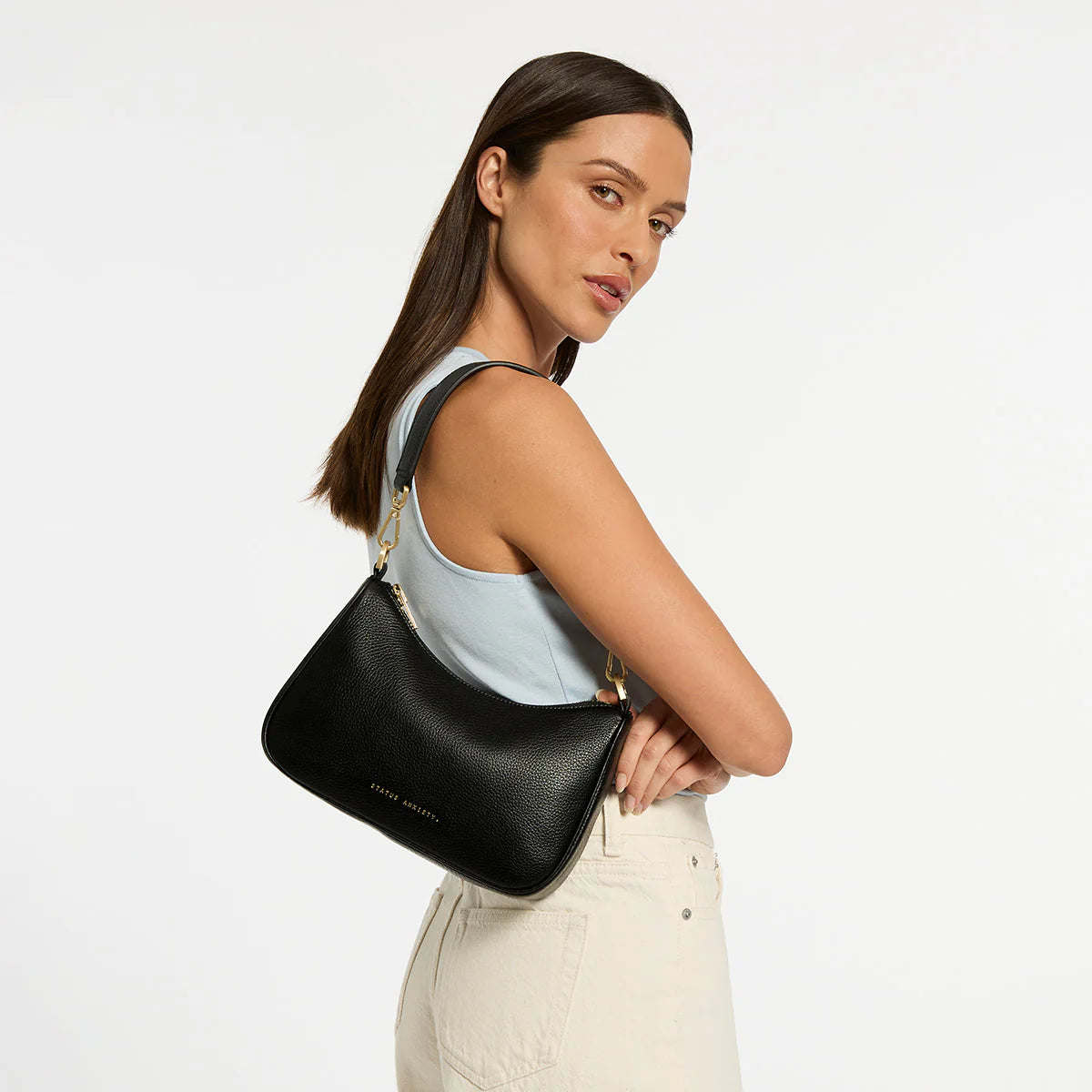 Status Anxiety Look Both Ways - Black/Brushed Gold