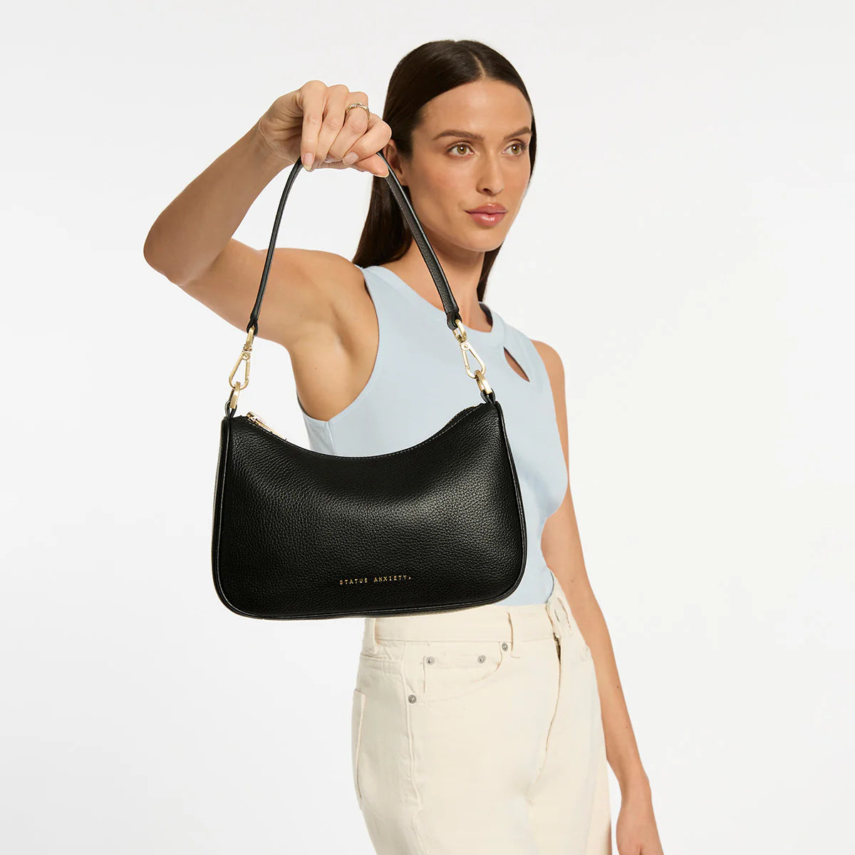 Status Anxiety Look Both Ways - Black/Brushed Gold