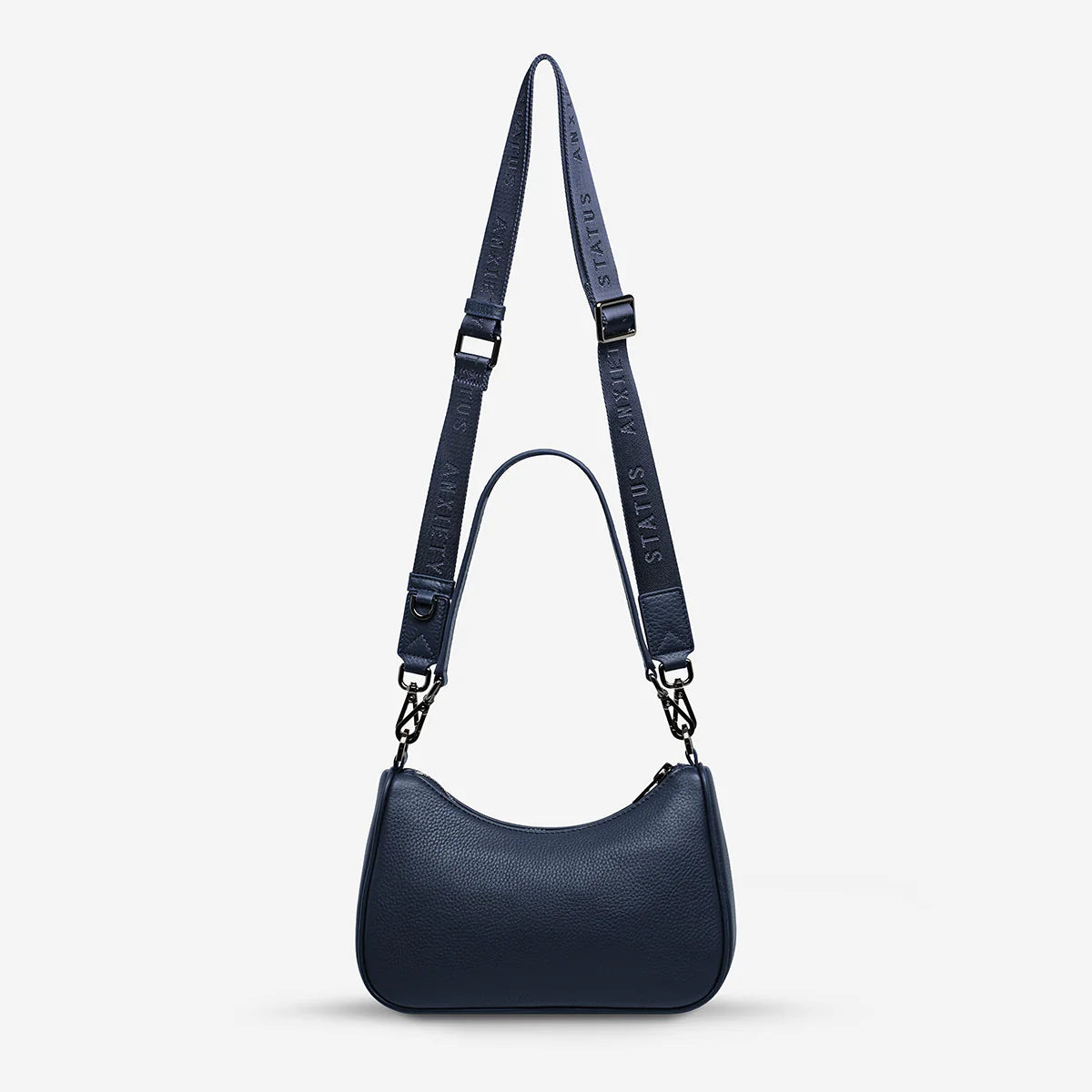 Status Anxiety Look Both Ways - Midnight Navy - Stencil