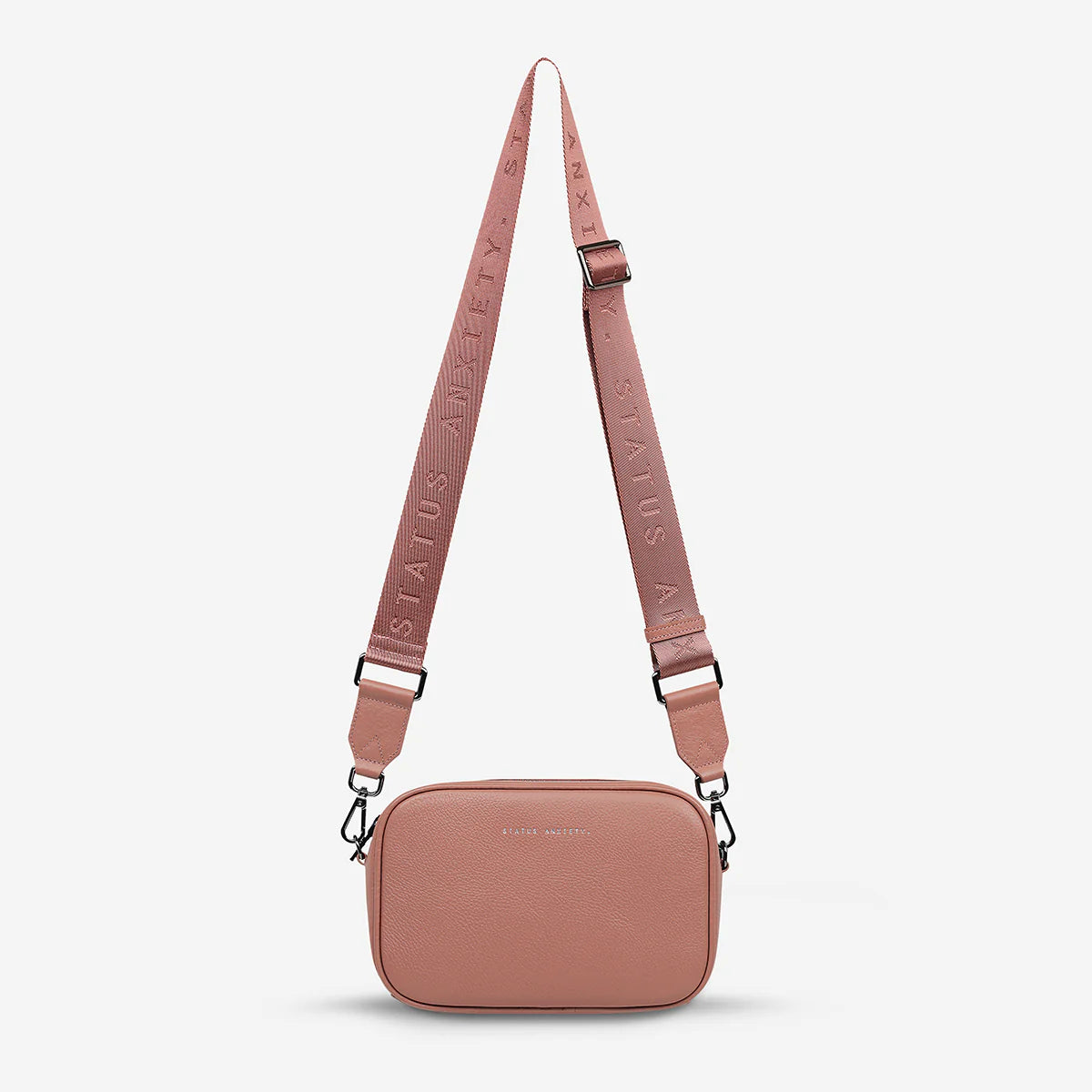Status Anxiety Plunder With Webbed Strap Dusty Rose