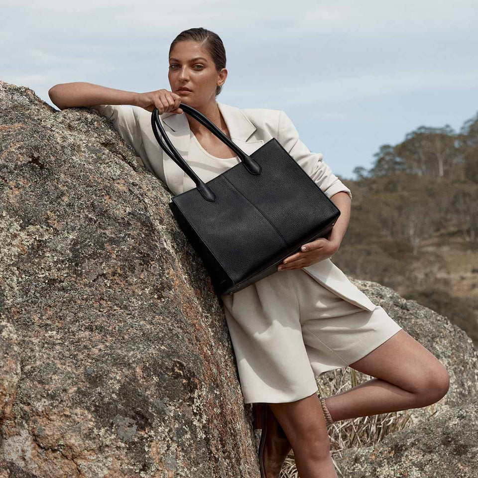 Status Anxiety Without Warning - Black - Stencil