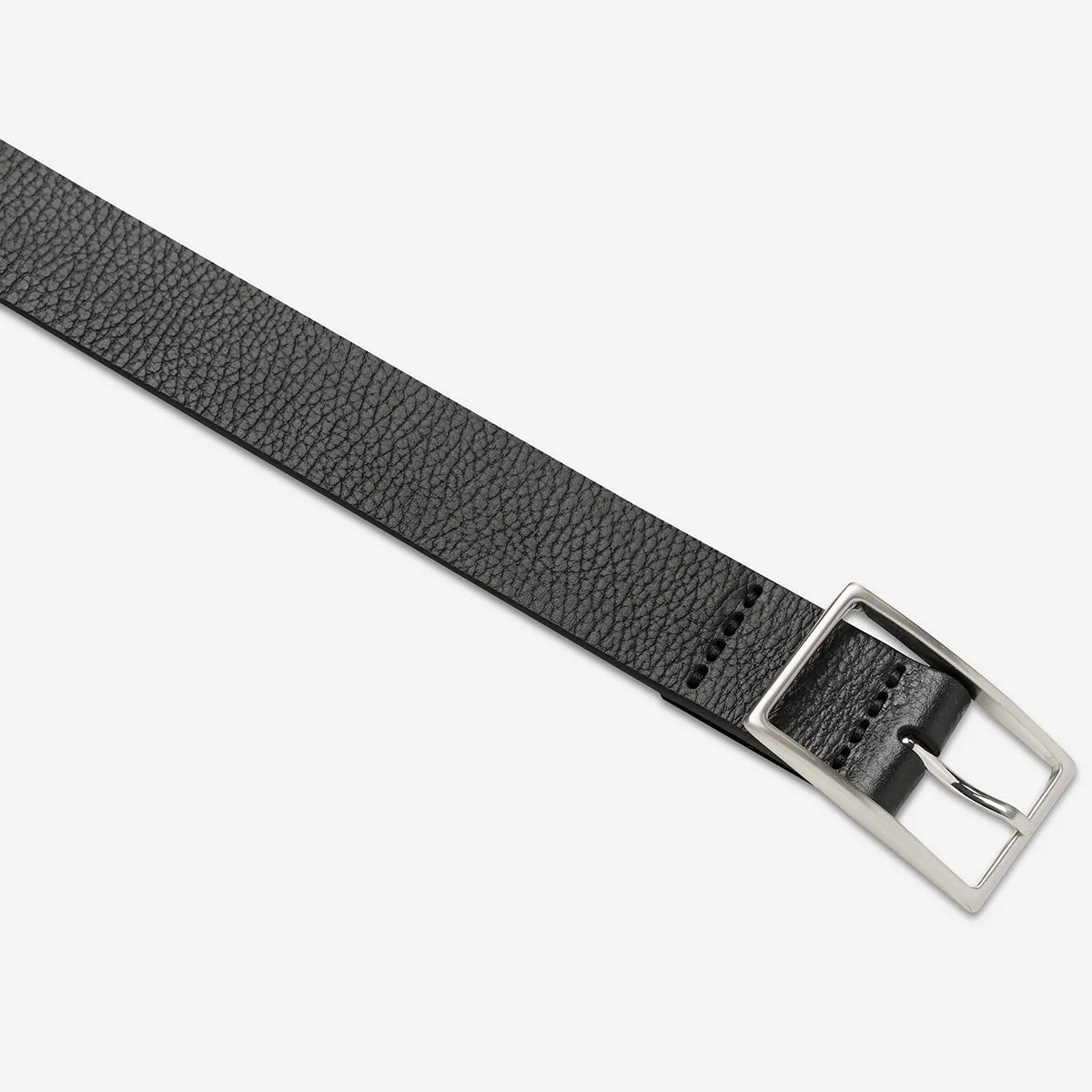 Status Anxiety Getting Real Belt - Black/Silver