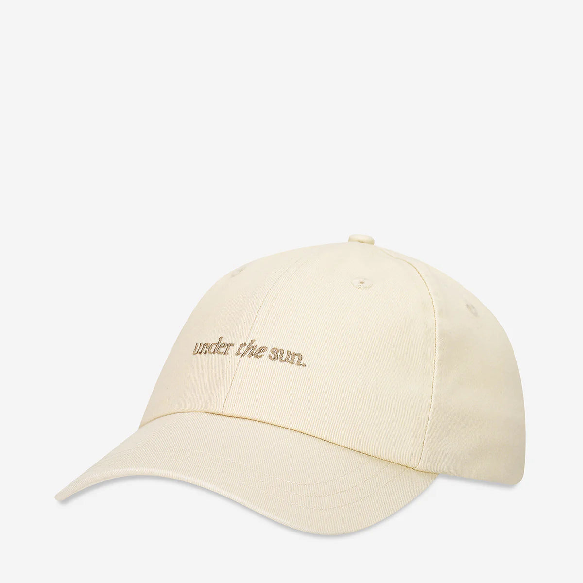 Status Anxiety Under The Sun Cap - Cream - Stencil