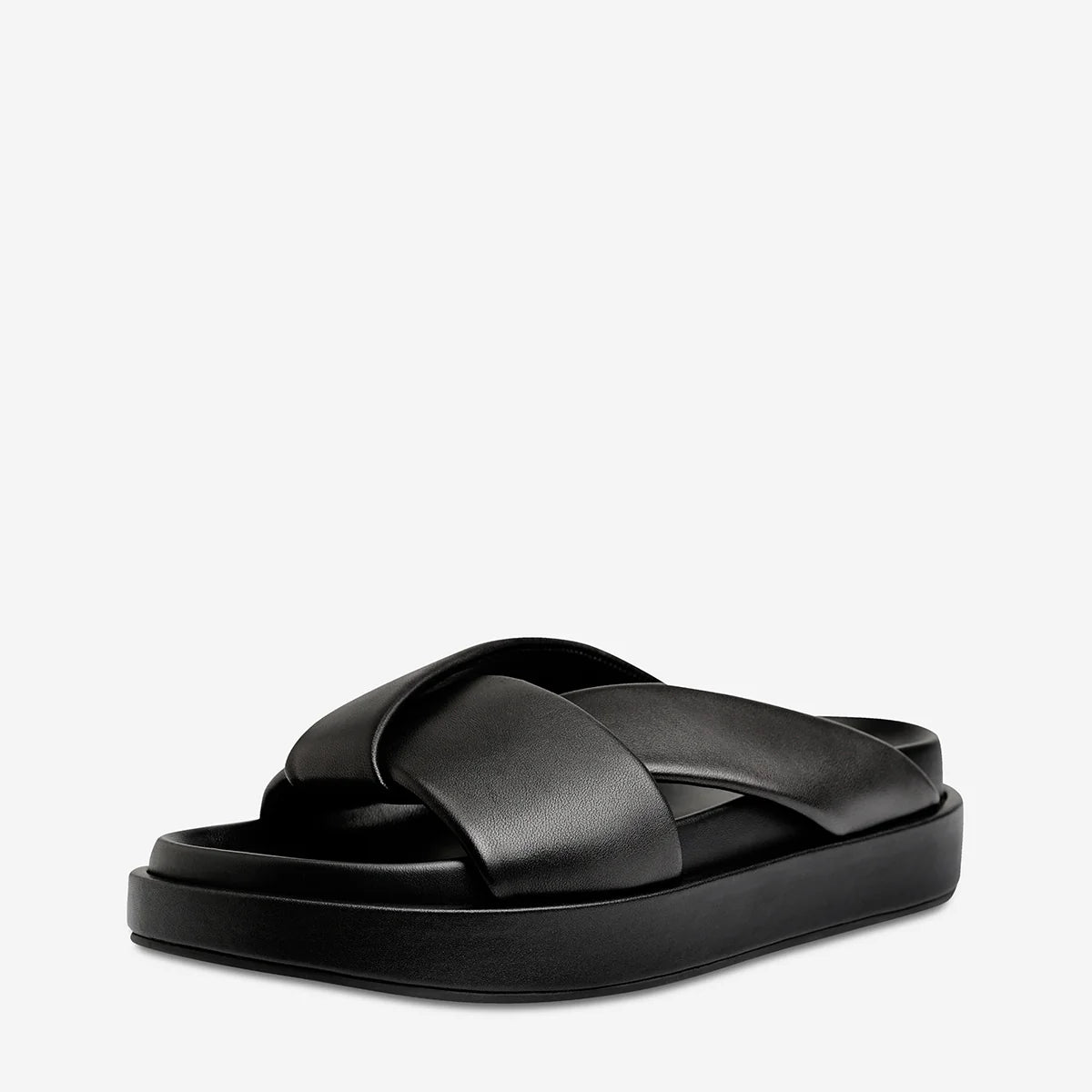 Status Anxiety Full Circle Sandal - Black - Stencil