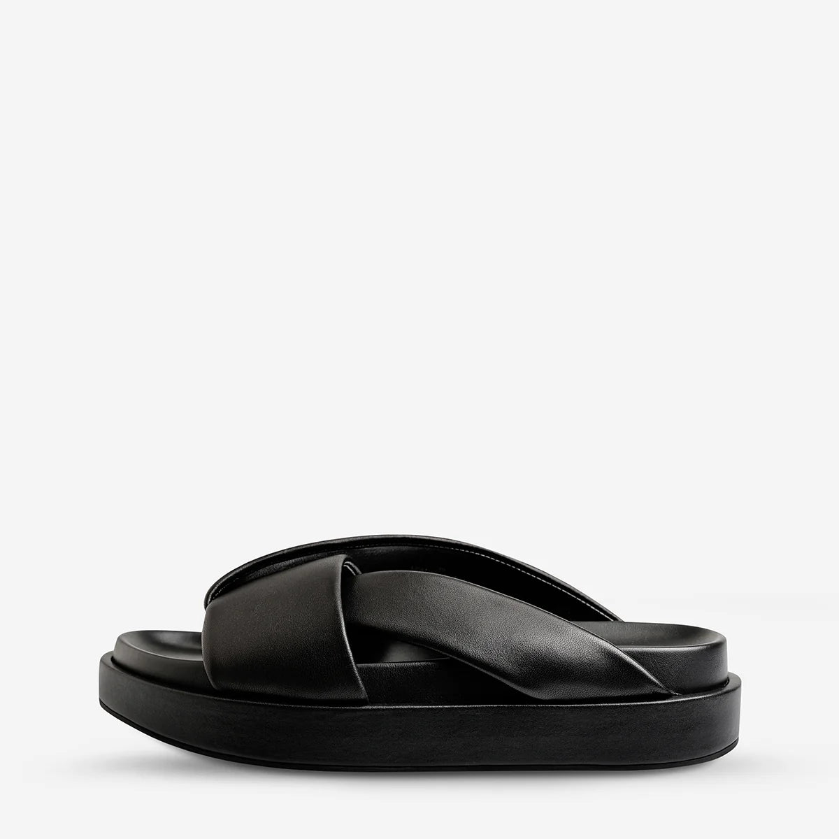 Status Anxiety Full Circle Sandal - Black - Stencil