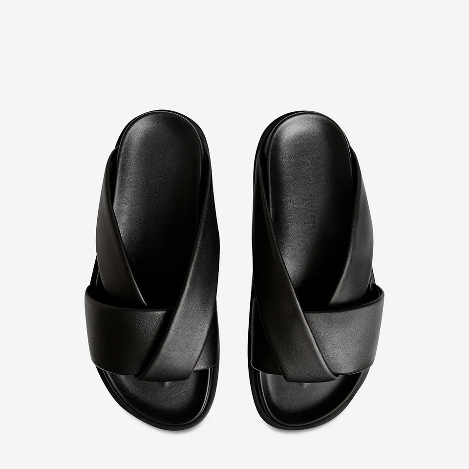 Status Anxiety Full Circle Sandal - Black