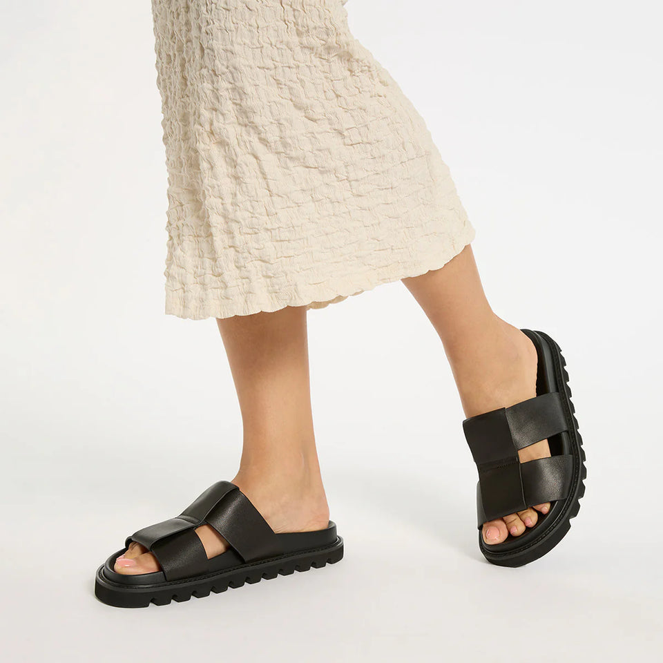 Status Anxiety Moon Dancer Sandal - Black