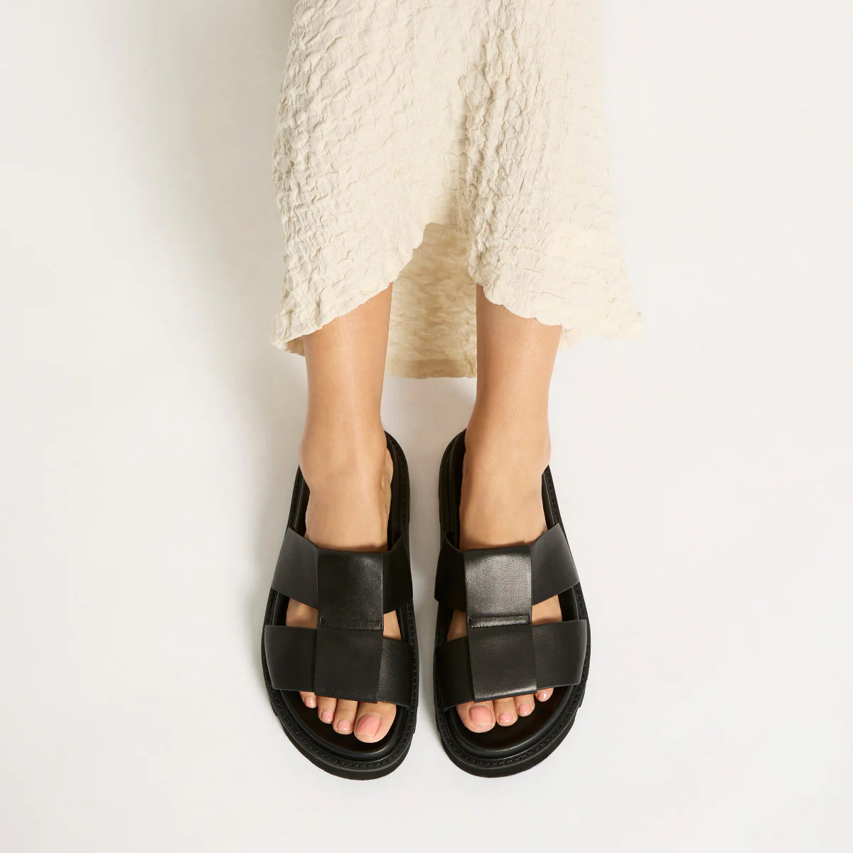 Status Anxiety Moon Dancer Sandal - Black