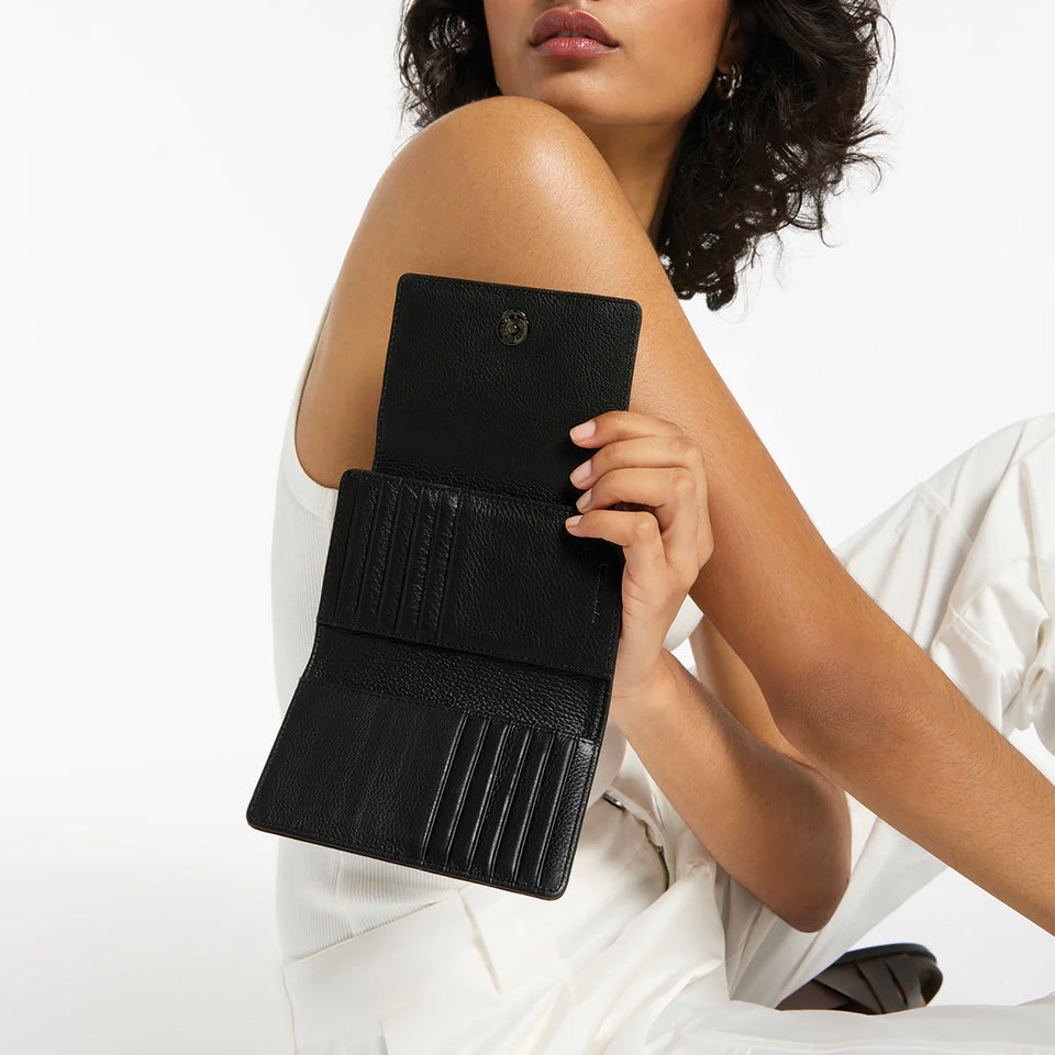 Status Anxiety Visions Wallet - Black