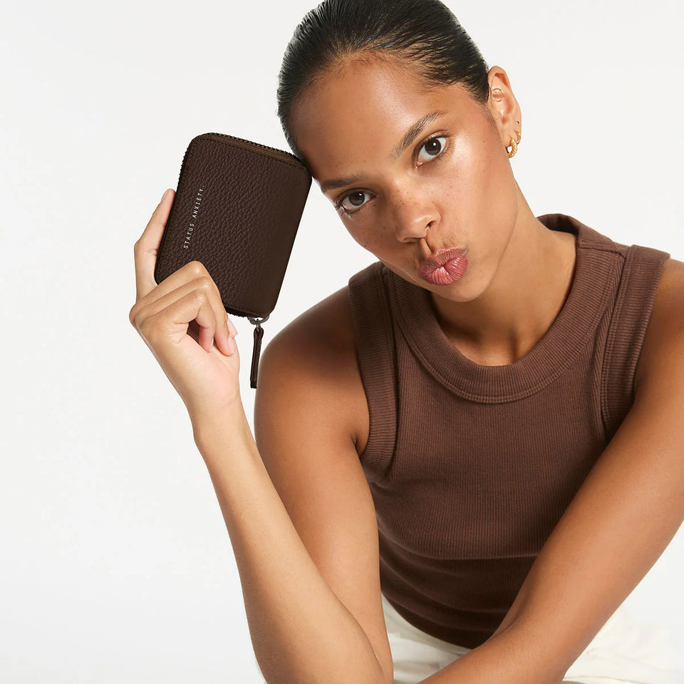 Status Anxiety Wayward Wallet - Cocoa