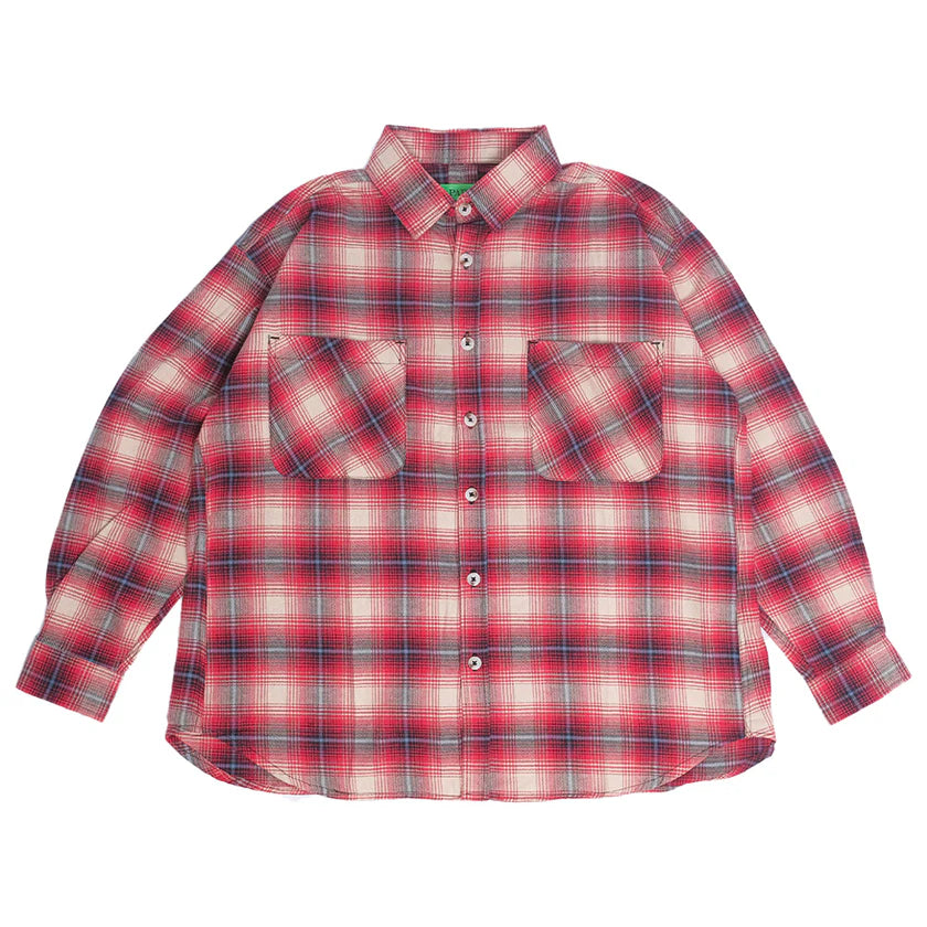 Paper Superior Flannel - Flame Red - Stencil