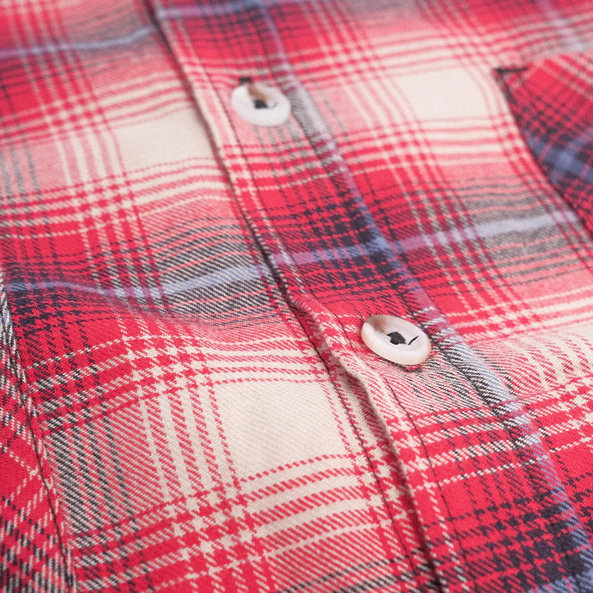 Paper Superior Flannel - Flame Red - Stencil
