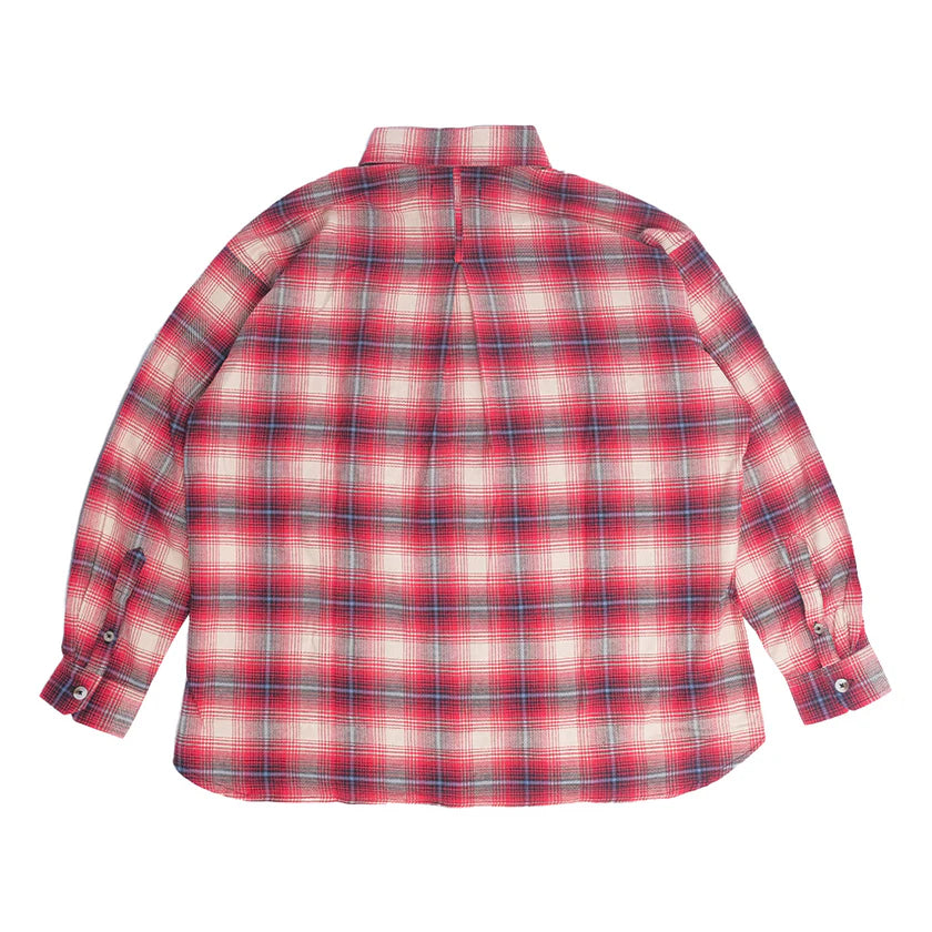 Paper Superior Flannel - Flame Red - Stencil