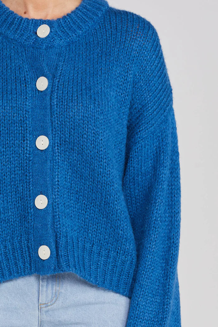 Thing Thing Cleo Cardigan - Cobalt