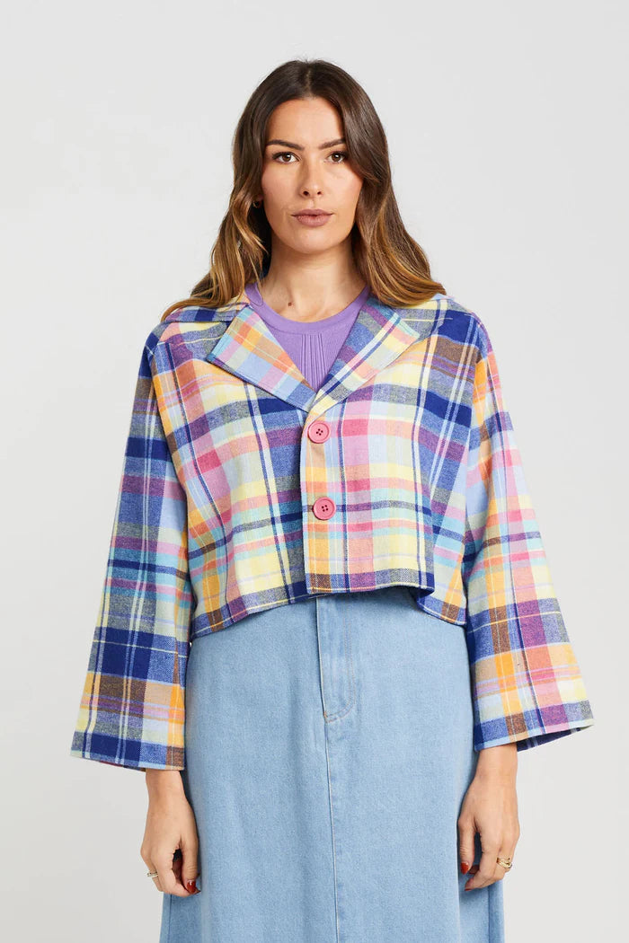 Thing Thing Clemmie Coat - Rainbow