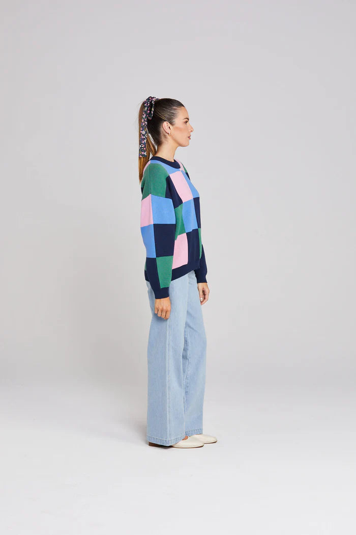 Thing Thing Checker Jumper - Harmony Hues