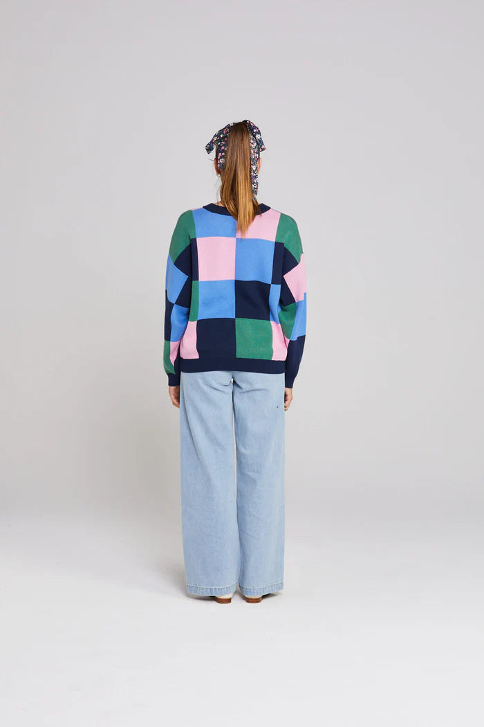 Thing Thing Checker Jumper - Harmony Hues