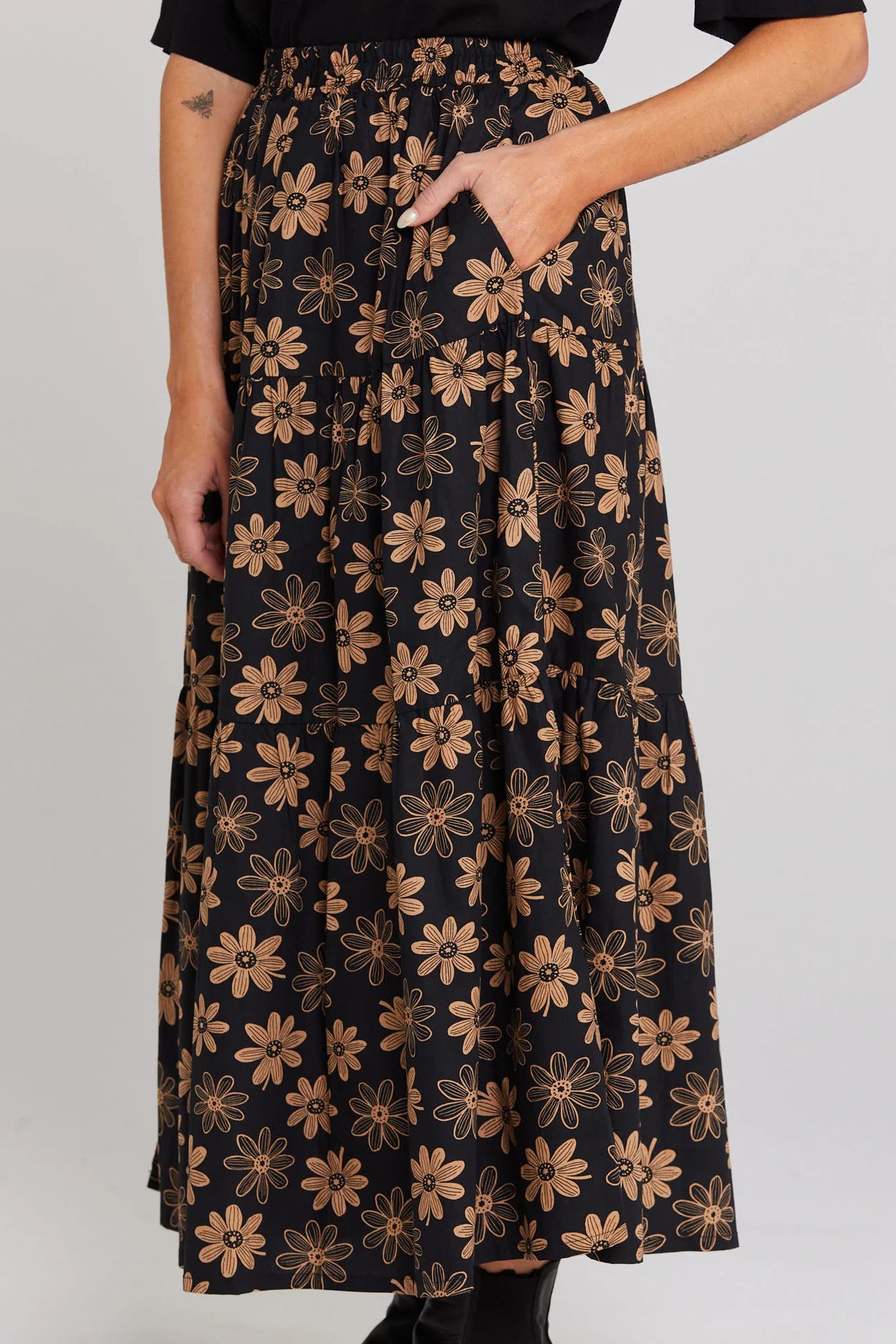 Thing Thing Karla Skirt - Winter Petal - Stencil