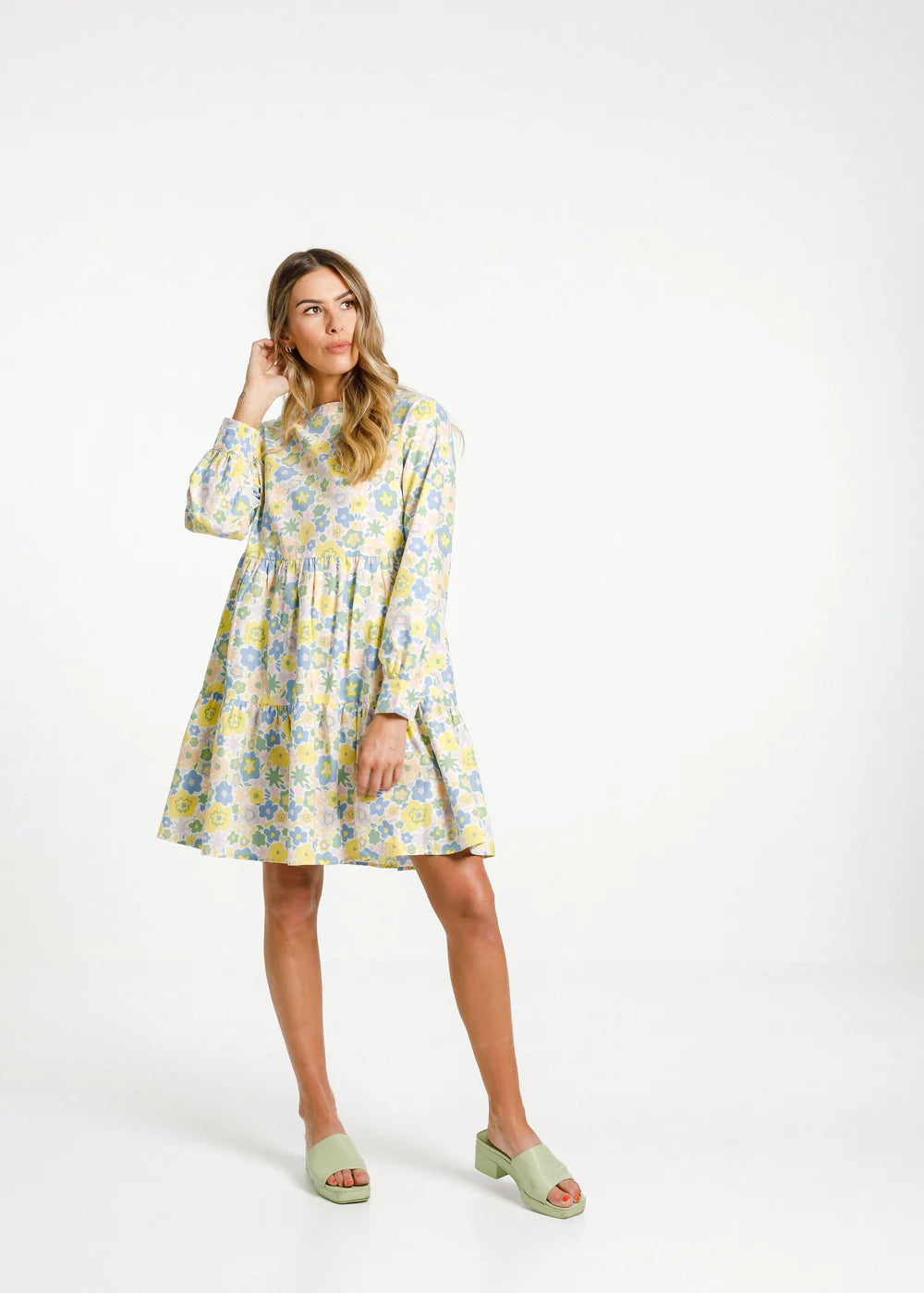 Thing Thing Heartbreak Dress - Paradise Print - Stencil