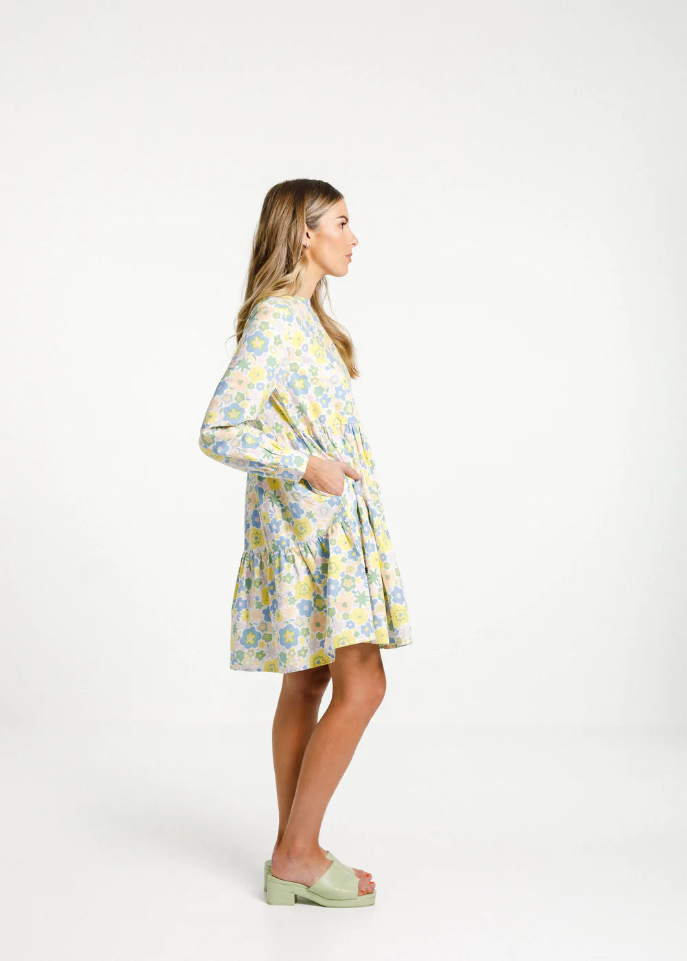 Thing Thing Heartbreak Dress - Paradise Print - Stencil